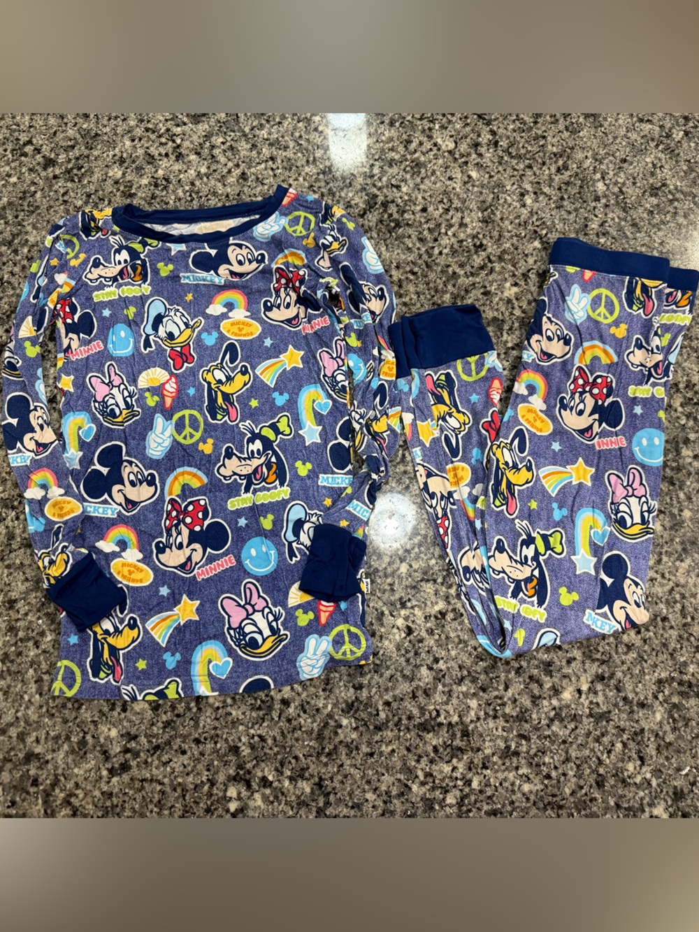 Little Sleepies Mickey PJ’s - 9/10
